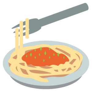 Bowl of spaghetti